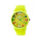 Crayo Women's Festival Lime Silicone-band Watch With Date Cracr2002