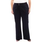 St. John's Bay Active Woven Workout Pants - Plus (30 Uncuffed)