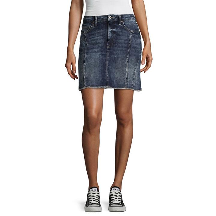 Arizona Princess Seamed Denim-juniors