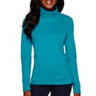 St. John's Bay Long-sleeve Knit Turtleneck Top