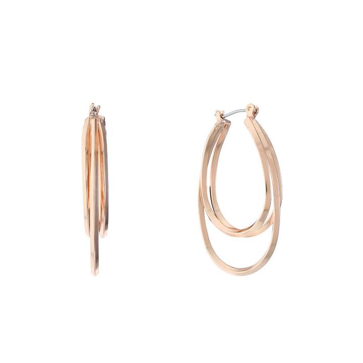 Liz Claiborne 43mm Hoop Earrings