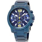 Joseph Abboud Mens Blue Strap Watch-ja3212bu648-032