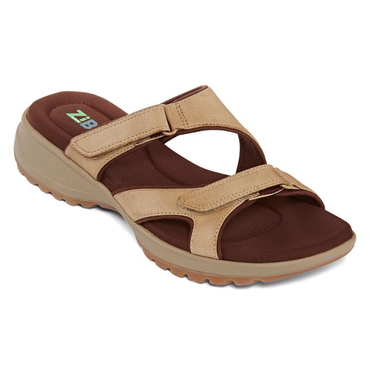 Zibu By Yuu Dwyn Strap Slide Sandals