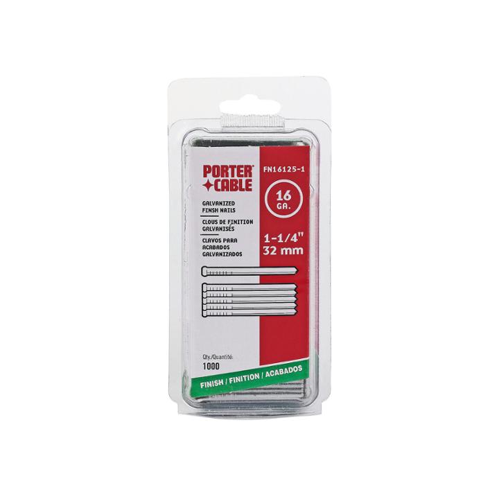 Porter Cable Pfn16125-1 1-1/4 Finish Nails 1000 Count