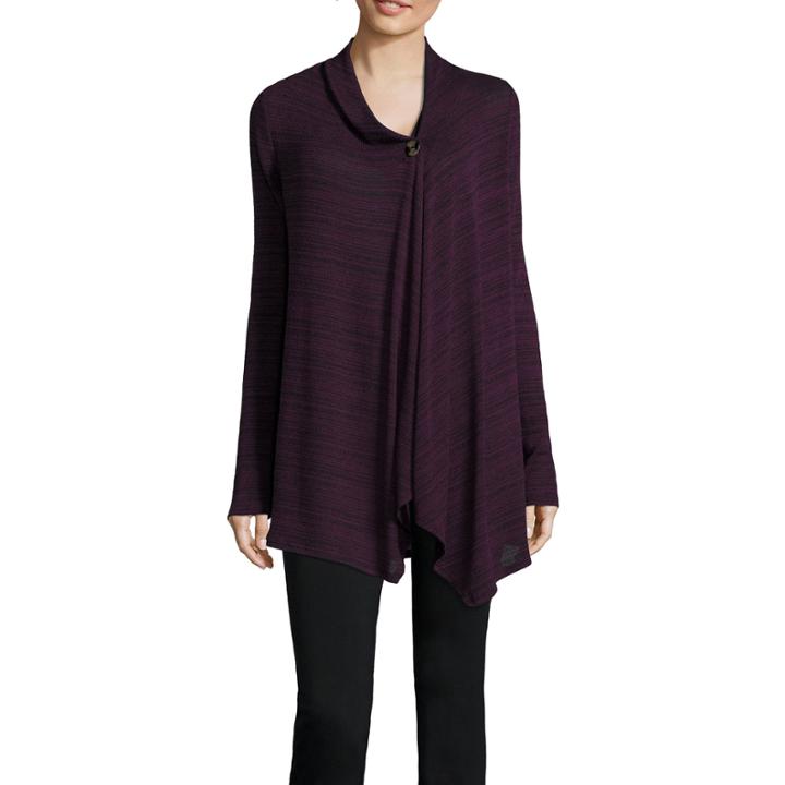 Alyx Long-sleeve Hacci-stripe Layered Top