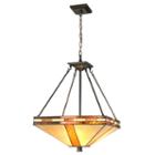 Dale Tiffany&trade; Bellow Mission Inverted Hanging Fixture