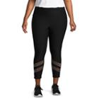Xersion Mesh Inset Legging - Plus
