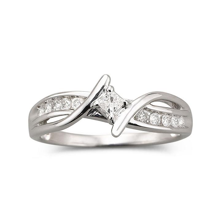 Promise My Love Ct. T.w. Diamond Promise Ring