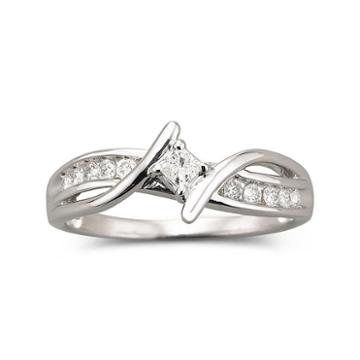 Promise My Love Ct. T.w. Diamond Promise Ring