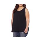 Decree Drape-back Print Tank Top - Juniors Plus