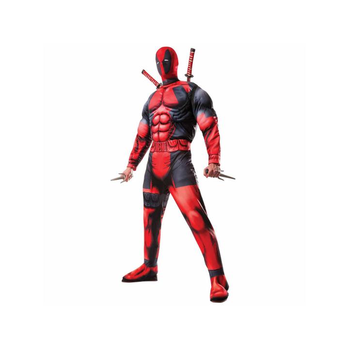Mens Deluxe Deadpool Costume