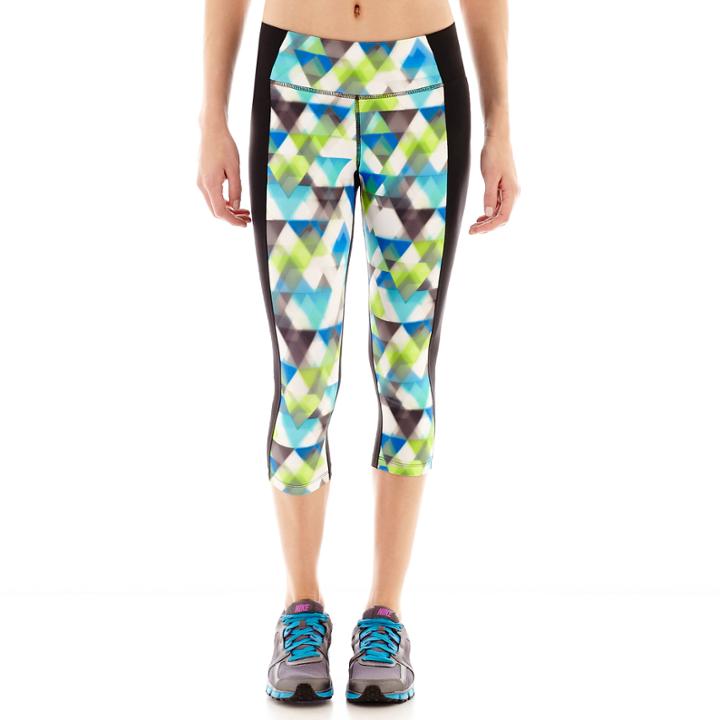 Xersion Print-inset Capris - Tall