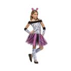 Zebra Child Costume - Small (4-6)
