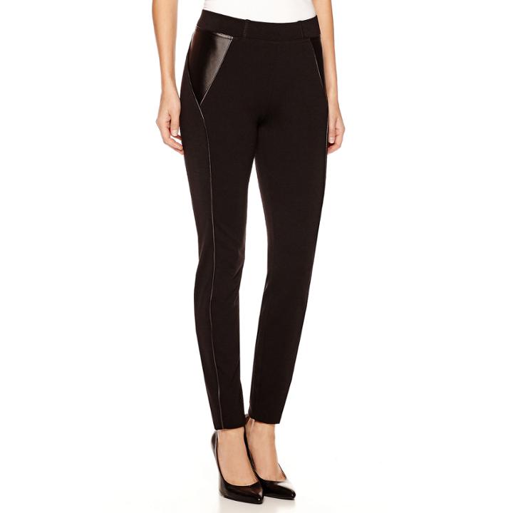 Worthington Piped Ponte Leggings