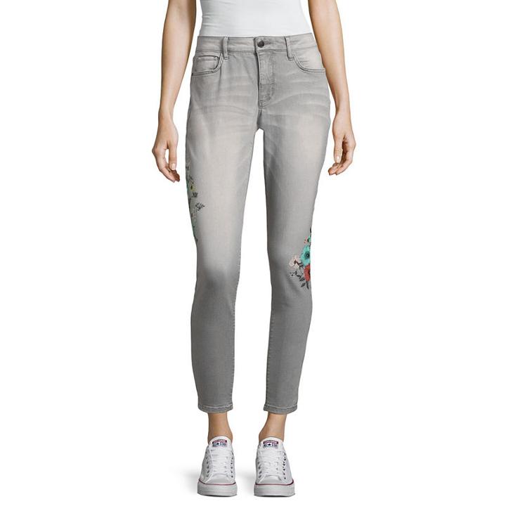 A.n.a Painted Skinny Ankle Jean