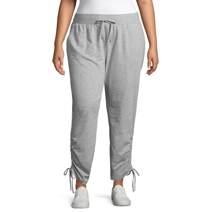 Xersion Side Ruched Jogger Pant - Plus