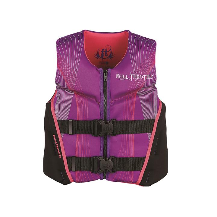Full Throttle Youth Hinged Rapid-dry Flex-back Life Vest