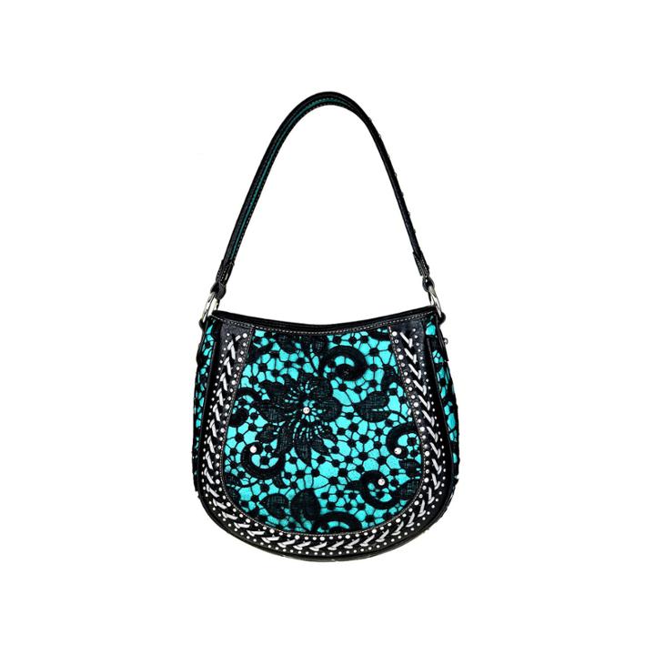 Montana West Emily Lace Hobo Bag