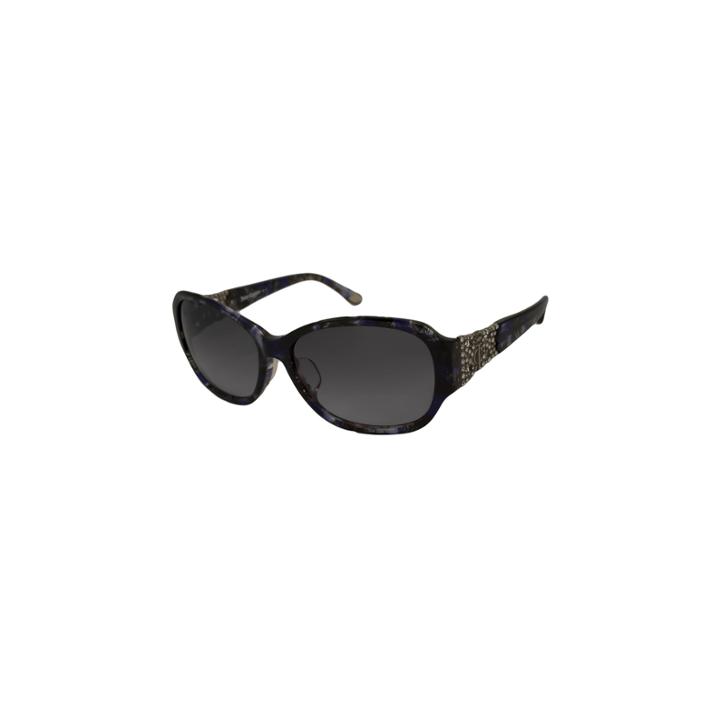 Juicy Couture Sunglasses - Ju542 F / Frame: Blue Tortoise Lens: Gray Gradient