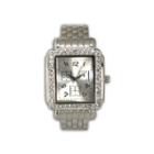 Olivia Pratt Womens Silver Tone Bangle Watch-16645