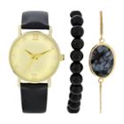 Womens Black Watch Boxed Set-wac5268jc