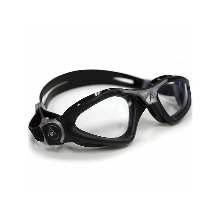 Us Driver Kayenne Blkslv Goggle Clr Lens Swim Goggles