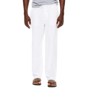 Island Shores&trade; Linen-cotton Drawstring Pants