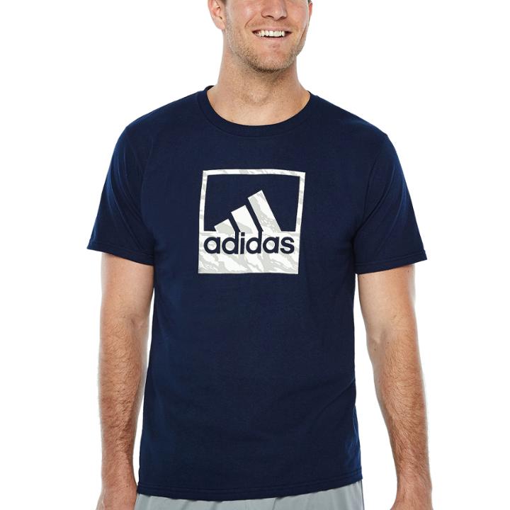Adidas Short Sleeve Crew Neck T-shirt-athletic