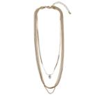 Bold Elements Semisolid Cable 15 Inch Chain Necklace