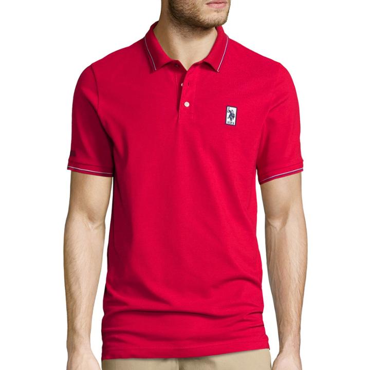 U.s. Polo Assn. Short-sleeve Tipped Polo