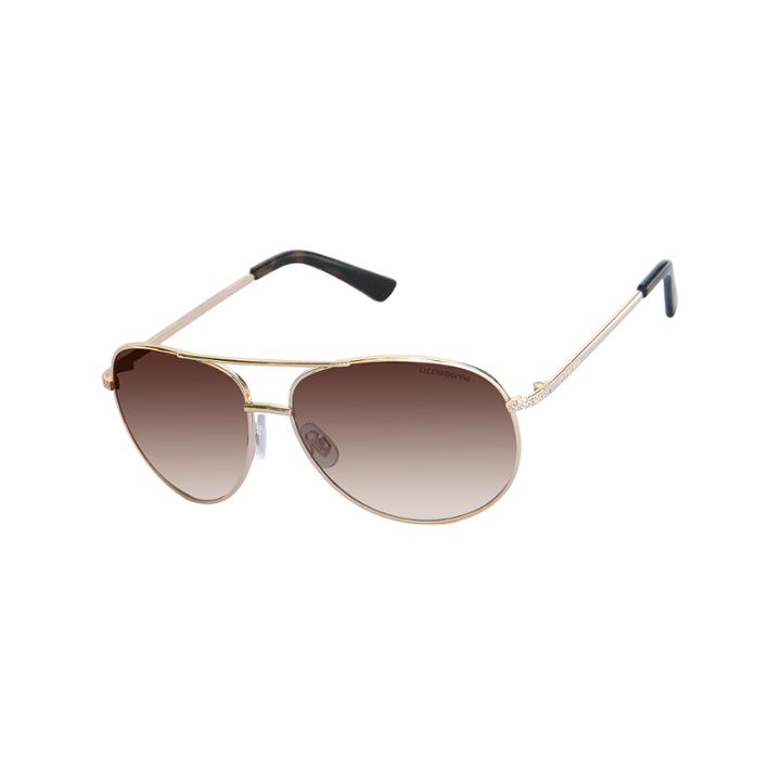 Liz Claiborne Aviator Aviator Uv Protection Sunglasses