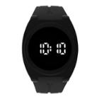 Mens Black Strap Watch-33191