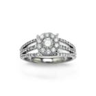 Limited Quantities 1 Ct. T.w. Diamond 18k White Gold Ring