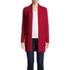St. John's Bay Long Sleeve Cable Cardigan - Tall