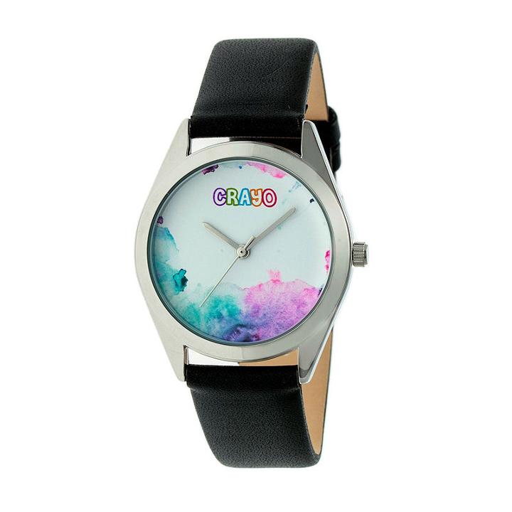 Crayo Unisex Black Strap Watch-cracr4001
