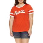 Arizona Austin Graphic T-shirt- Juniors Plus