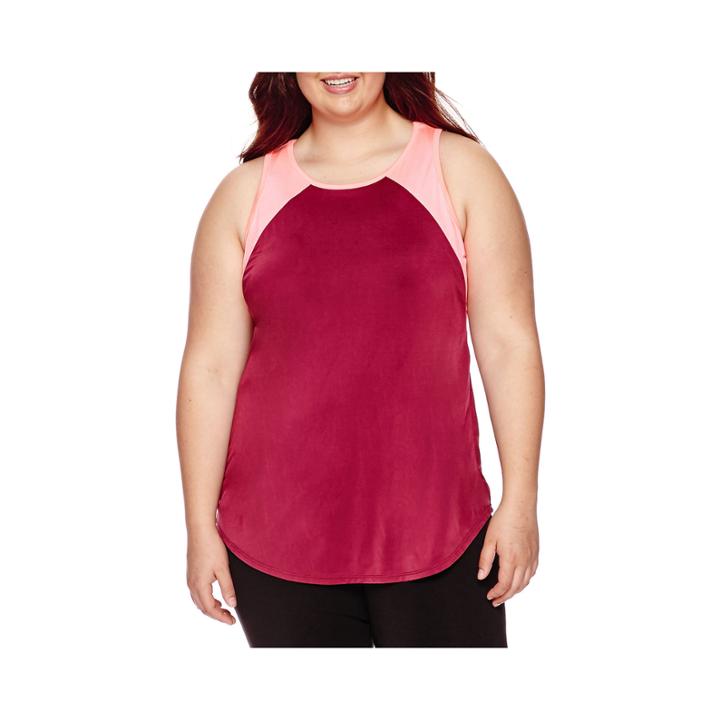 City Streets Colorblock Tank Top - Juniors Plus