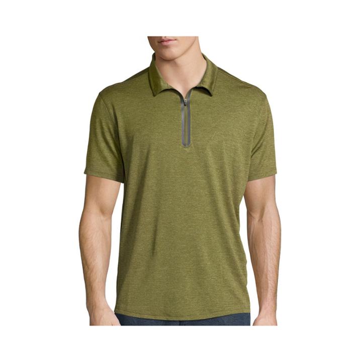 St. John's Bay Short-sleeve Terra Tek Quick-dri Zip Polo