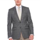 Van Heusen Slim Fit Woven Grid Sport Coat