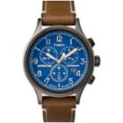 Timex Expedition Scout Mens Brown Strap Watch-tw4b090009j
