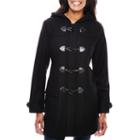 Liz Claiborne Wool-blend Toggle Coat