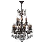 Versailles Collection 15 Light 2-tier Flemish Brass Finish And Clear Crystal Chandelier