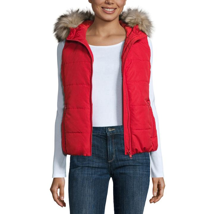 Liz Claiborne Puffer Vest-talls