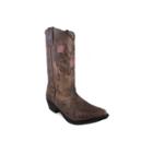 Smoky Mountain Women's Rosette 11 Oil Distress Leather Cowboy Boot