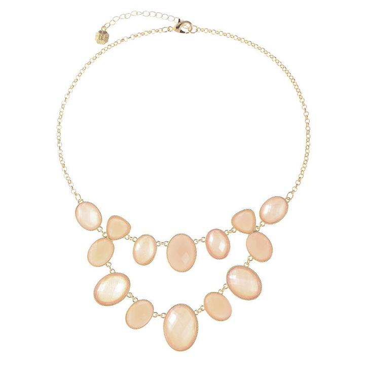 Monet Jewelry Womens Pink Cameo Pendant Necklace