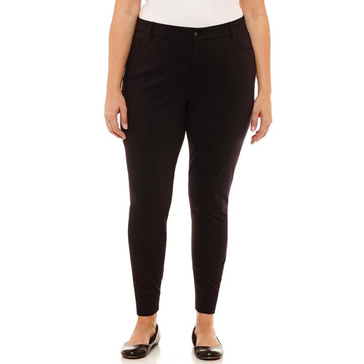 Liz Claiborne Classic Fit Slim Pants-plus