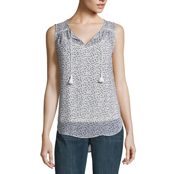 Liz Claiborne Peasant Tank Top