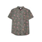 Deadpool Toss Pattern Short-sleeve Button-front Shirt