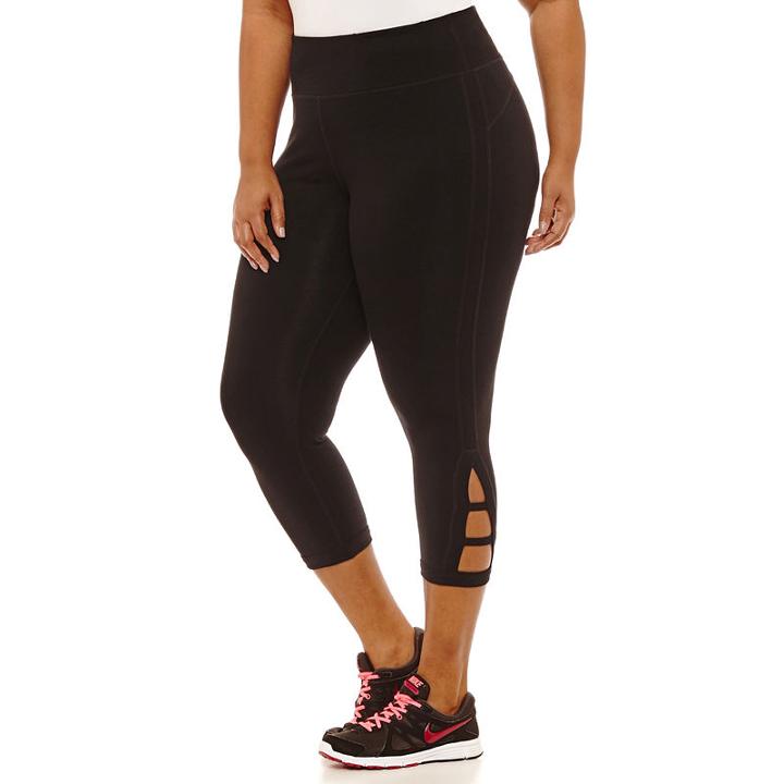 Xersion Cut Out Capris Plus