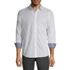 Axist Long Sleeve Pattern Button-front Shirt